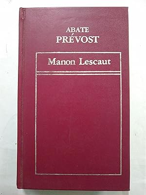 Seller image for Manon Lescaut for sale by Libros nicos