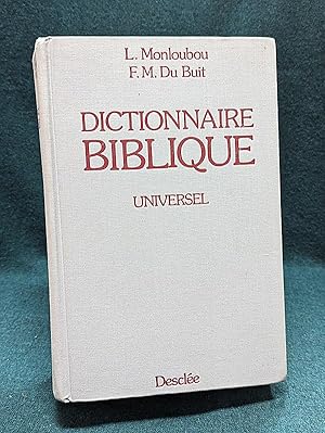 Image du vendeur pour Dictionnaire biblique universel. mis en vente par Librairie Pierre BRUNET