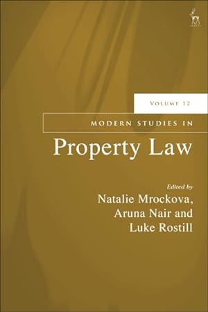 Immagine del venditore per Modern Studies in Property Law venduto da GreatBookPrices