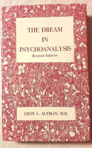 Seller image for The Dream in Psychoanalysis for sale by Books for Life