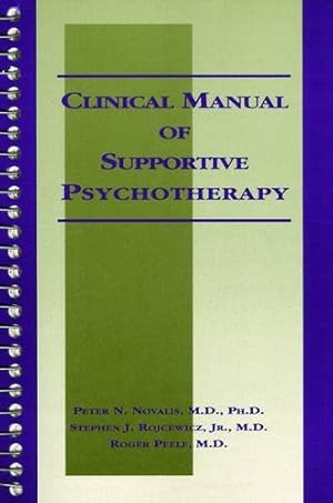 Imagen del vendedor de Clinical Manual of Supportive Psychotherapy a la venta por Books for Life