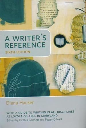 Seller image for A Writer's Reference 6th Edition (With a Guide to Writing in All Disciplines At Loyola College in Maryland) for sale by Books for Life