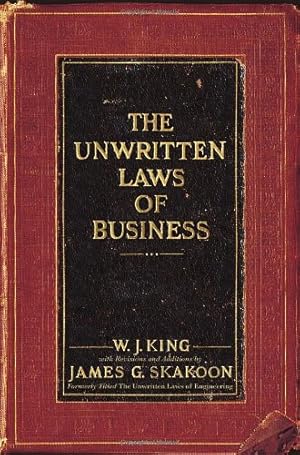 Seller image for The Unwritten Laws of Business for sale by Books for Life