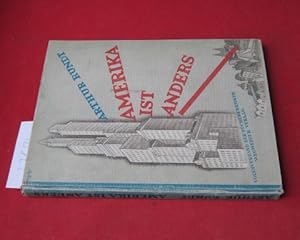 Imagen del vendedor de Amerika ist anders. Illustr. von Tibor Gergely. a la venta por Versandantiquariat buch-im-speicher