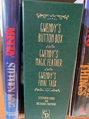 Imagen del vendedor de Gwendy's Button Box, Gwendy's Magic Feather, Gwendy's Final Task. a la venta por Talisman Books