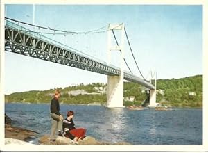 Bild des Verkufers fr POSTAL A5150: Puente en Kristiansand, Noruega zum Verkauf von EL BOLETIN