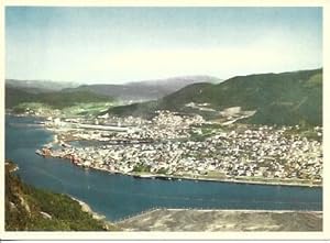 Bild des Verkufers fr POSTAL A5166: Vista de Mosjoen, Noruega zum Verkauf von EL BOLETIN