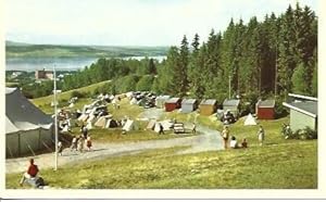 Bild des Verkufers fr POSTAL A5141: Camping en Hedmarktoppen, Noruega zum Verkauf von EL BOLETIN