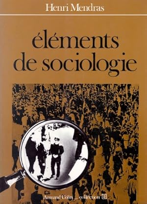 Seller image for ELEMENTS DE SOCIOLOGIE for sale by Ammareal