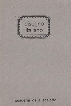 Bild des Verkufers fr Disegno italiano. Dal futurismo al novecento zum Verkauf von Arca dei libri di Lorenzo Casi