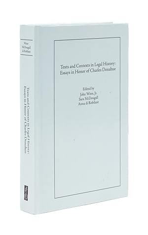 Immagine del venditore per Texts and Contexts in Legal History: Essays in Honor of Charles. venduto da The Lawbook Exchange, Ltd., ABAA  ILAB
