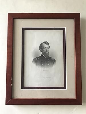 Brig. Gen. David B Birney (framed engraving)