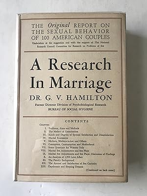 Seller image for A Research in Marriage for sale by Sheapast Art and Books