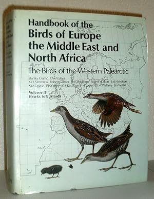 Bild des Verkufers fr Handbook of the Birds of Europe the Middle East and North Africa - The Birds of the Western Palearctic - Volume II: Hawks to Bustards zum Verkauf von Washburn Books