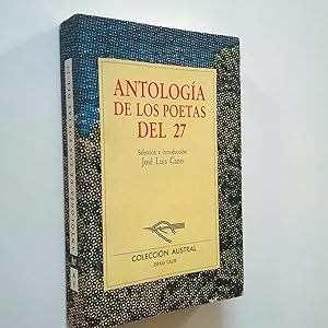 Imagen del vendedor de Antología de los poetas del 27 a la venta por MAUTALOS LIBRERÍA