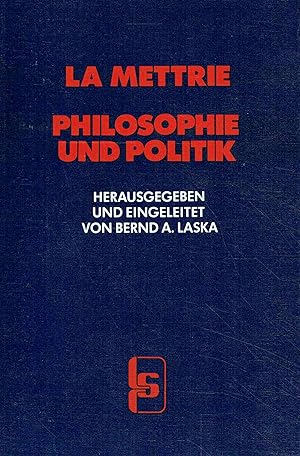 Bild des Verkufers fr Philosophie und Politik (LSR-Quellen, Band 3). zum Verkauf von Antiquariat Bernhardt
