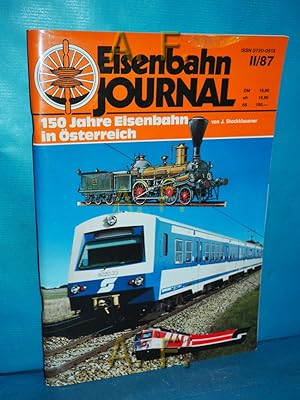 Imagen del vendedor de 150 Jahre Eisenbahn in sterreich : Eisenbahn-Journal 1987, 2. a la venta por Antiquarische Fundgrube e.U.