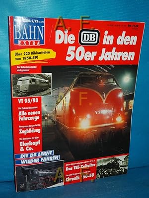 Seller image for Die DB in den 50er Jahren : Bahn-Extra 2/92 for sale by Antiquarische Fundgrube e.U.