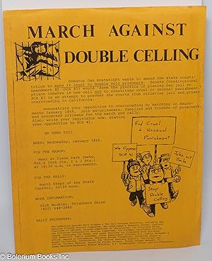 Seller image for March against double celling for sale by Bolerium Books Inc.