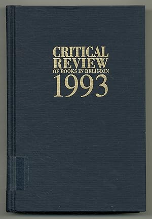 Immagine del venditore per Critical Review of Books in Religion, 1993 venduto da Between the Covers-Rare Books, Inc. ABAA