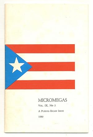 Bild des Verkufers fr Micromegas--Vol. IX, No. 2: A Puerto Rican Issue zum Verkauf von Between the Covers-Rare Books, Inc. ABAA