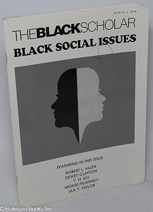 Seller image for The Black Scholar, volume 28, number 2 (Summer 1998): Black Social Issues for sale by Bolerium Books Inc.