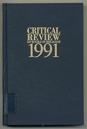 Bild des Verkufers fr Critical Review of Books in Religion, 1991 zum Verkauf von Between the Covers-Rare Books, Inc. ABAA