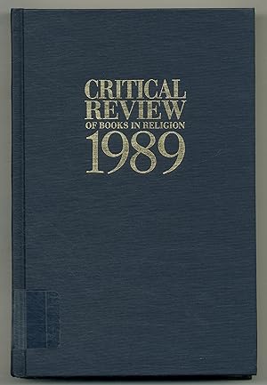 Seller image for Critical Review of Books in Religion, 1989 for sale by Between the Covers-Rare Books, Inc. ABAA