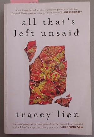 Seller image for All That's Left Unsaid for sale by Reading Habit
