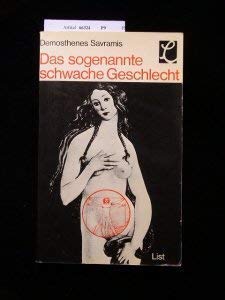 Bild des Verkufers fr Das sogenannte schwache Geschlecht Demosthenes Savramis zum Verkauf von Antiquariat Buchhandel Daniel Viertel