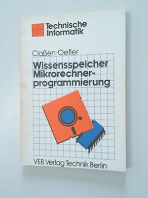 Bild des Verkufers fr Wissensspeicher Mikrorechnerprogrammierung zum Verkauf von Antiquariat Buchhandel Daniel Viertel
