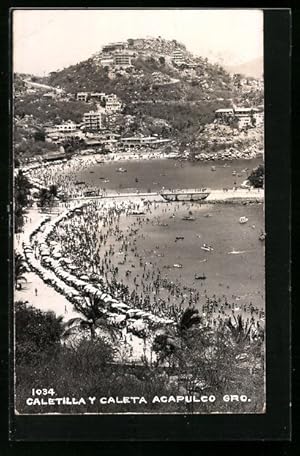 Postcard Acapulco, Caletilla y Caleta