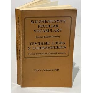 Bild des Verkufers fr Trudnye slova u Solzhenitsyna: Russian-English Glossary zum Verkauf von ISIA Media Verlag UG | Bukinist