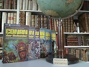 Conan-Serie. Sammlung von 6 deutschen Erstausgaben: Conan der Freibeuter / Conan der Abenteurer /...