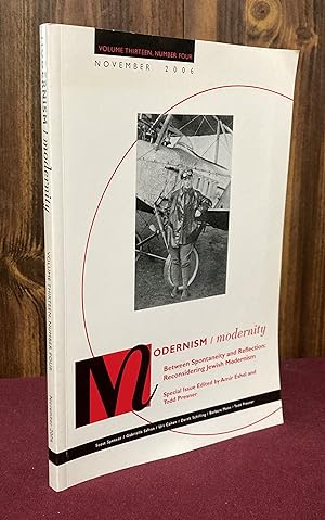 Bild des Verkufers fr Between Spontaneity and Reflection: Reconsidering Jewish Modernism (Modernism/Modernity) zum Verkauf von Palimpsest Scholarly Books & Services