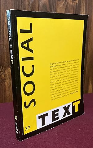 Immagine del venditore per Social Text 37 venduto da Palimpsest Scholarly Books & Services