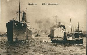 Bild des Verkufers fr Ansichtskarte / Postkarte Hamburger Hafen, Schlepper Fairplay II, Dampfer zum Verkauf von akpool GmbH