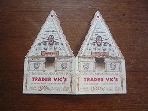 Trader Vic's Bar Food Menu - Savoy Hilton - 7 East 58 Street, N.Y.C