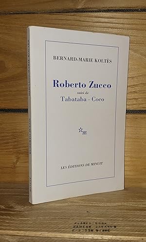 Imagen del vendedor de ROBERTO ZUCCO - TABATABA - COCO a la venta por Planet's books