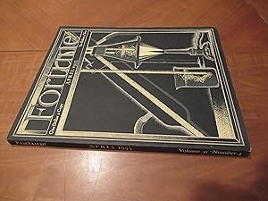 Seller image for Fortune ( Magazine) Vol. Xi, No. 4, April 1935 (With) The Democratic Party. Its Recent History-Which Is The Cuckoo's, Its Personnel- Which Is Unexpected; Its Organization- Which Is Not So Highly Organized; Its Motive Power-Which Is Angel Juice;;;, From The Drought- An Opportunity (Commercial Fishing), American Radiator, The "Nervous Breakdown", Singapore In Arms, Singapore Ii- The Town, The Business Of Flower Seeds, for sale by Arroyo Seco Books, Pasadena, Member IOBA