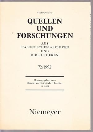 Seller image for Die Abteilung "Kunstschutz" der deutschen Militrverwaltung in Italien 1943 - 1945. for sale by Antiquariat Krikl