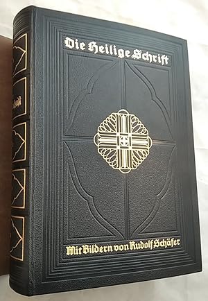 Immagine del venditore per Die heilige Schrift. Mit Bildern von Rudolf Schfer. venduto da KULTur-Antiquariat