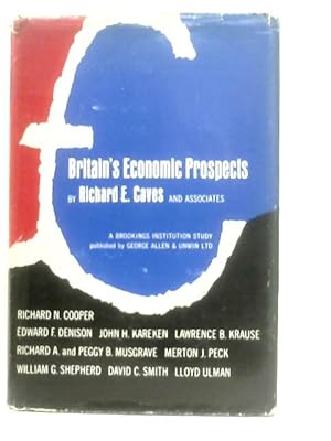 Bild des Verkufers fr Britain's Economic Prospects zum Verkauf von World of Rare Books