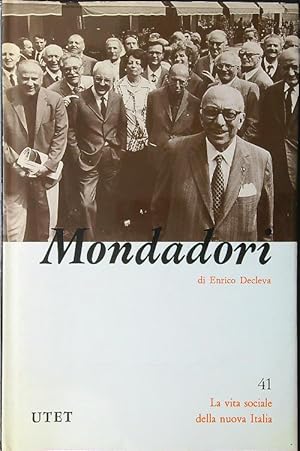 Bild des Verkufers fr Arnoldo Mondadori zum Verkauf von Librodifaccia