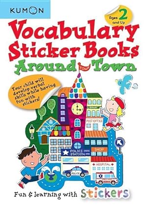 Bild des Verkufers fr Vocabulary Sticker Books Around Town zum Verkauf von moluna
