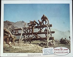 Image du vendeur pour The Sixth of June Lot of Twelve 8 X 10 Stills 1956 Robert Taylor mis en vente par AcornBooksNH