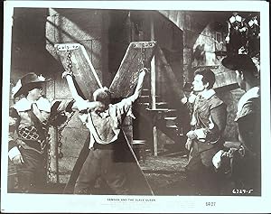 Immagine del venditore per Samson and the Slave Queen Lot of Eight 8 X 10 Stills 1964 Pierre Brice venduto da AcornBooksNH