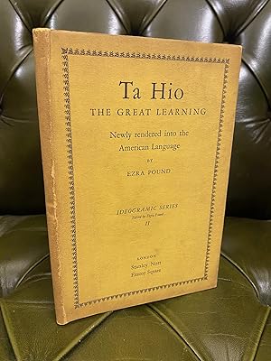 Seller image for Ta Hio: The Great Learning for sale by Kerr & Sons Booksellers ABA