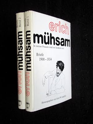 Bild des Verkufers fr In meiner Posaune muss ein Sandkorn sein. Briefe 1900 - 1934 (2 Bnde). zum Verkauf von Verlag + Antiquariat Nikolai Lwenkamp