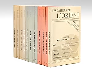 Les Cahiers de l'Orient (N° 1, 2, 3, 4 6, 7, 8-9, 10, 11, 12, 13 : Du premier trimestre 1986 au p...